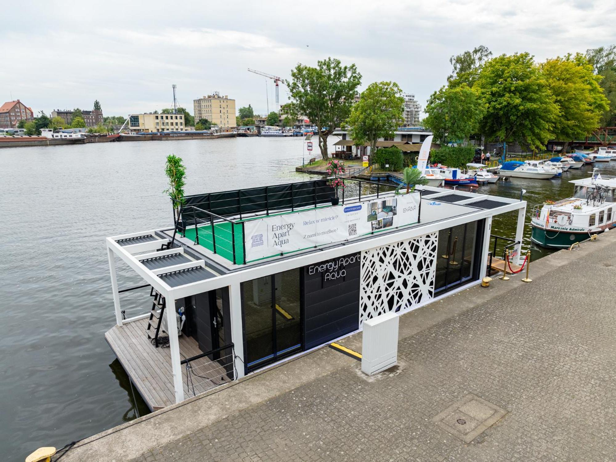 Houseboat Energyapart 슈체친 외부 사진